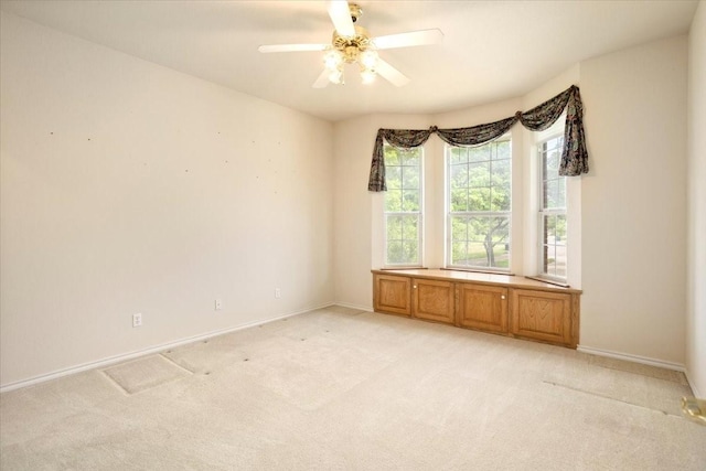 1642 Greenview Ct, Aledo, TX 76008 - empty room with light carpet and ceiling fan