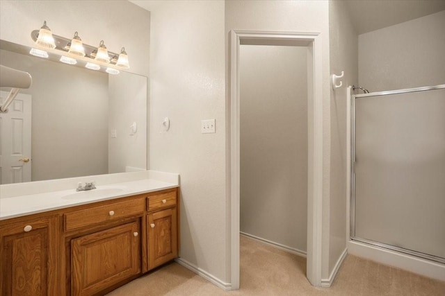 1642 Greenview Ct, Aledo, TX 76008 - full bath featuring a stall shower and vanity