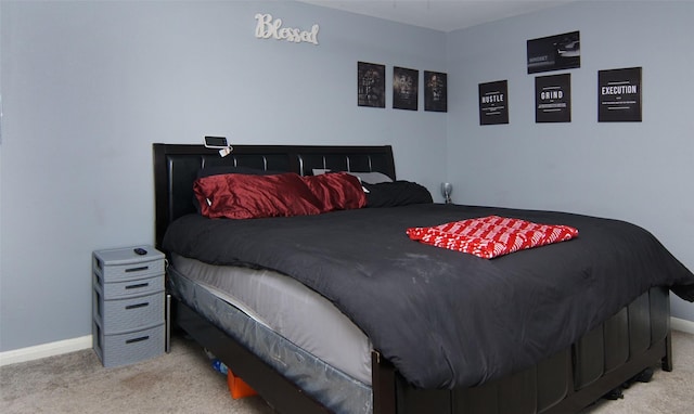 2421 Langston St, Fort Worth, TX 76105 - carpeted bedroom with baseboards