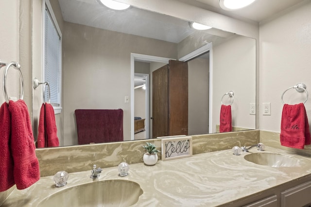 5161 N Hwy 271, Pittsburg, TX 75686 - bathroom featuring double vanity