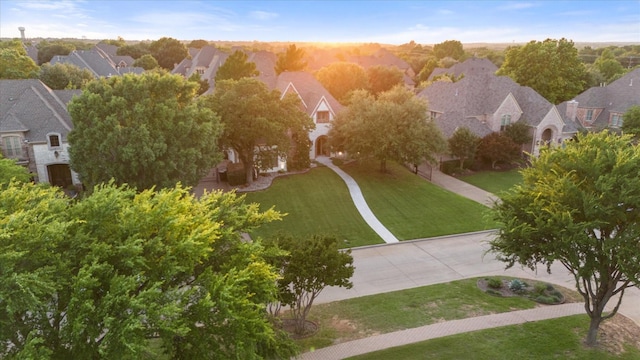 7000 Shalimar Ct, Colleyville, TX 76034 - aerial perspective of suburban area