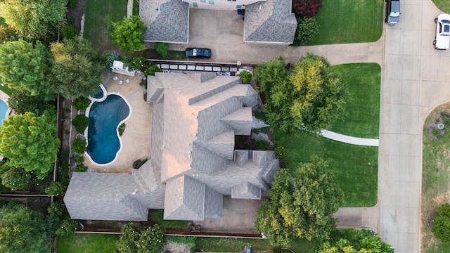 7000 Shalimar Ct, Colleyville, TX 76034 - aerial view of a pool area