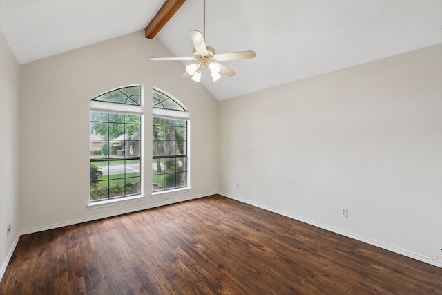 2420 Cross Timbers Trl, Arlington, TX 76006 - unfurnished room featuring wood finished floors, ceiling fan, and baseboards