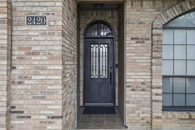 2420 Cross Timbers Trl, Arlington, TX 76006 - property entrance featuring brick siding