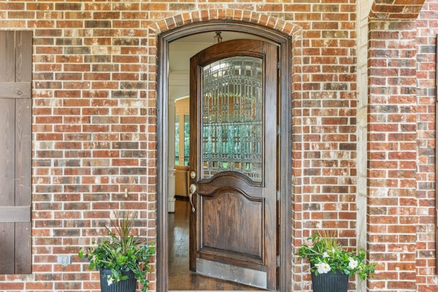 1850 Hammerly Dr, Fairview, TX 75069 - entrance to property featuring brick siding
