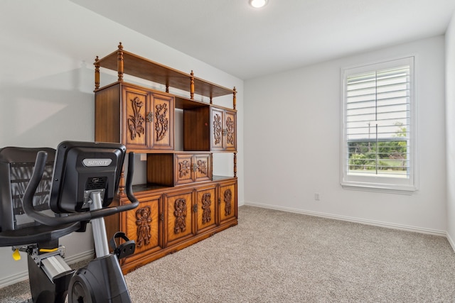 2410 Blackjack Oak Rd, Oak Ridge, TX 75161 - carpeted office space with baseboards
