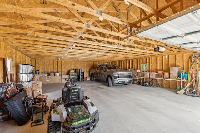2410 Blackjack Oak Rd, Oak Ridge, TX 75161 - garage with a garage door opener