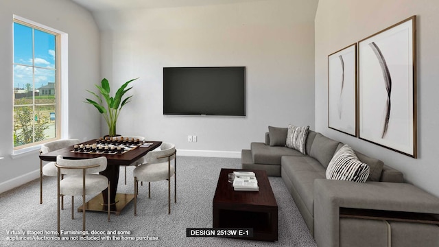 982 Knoxbridge Rd, Forney, TX 75126 - living area with baseboards and carpet flooring