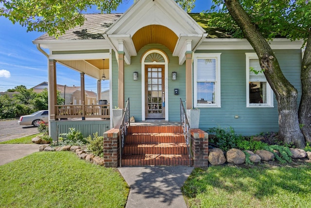 610 W Chestnut St, Denison, TX 75020 - view of front facade featuring covered porch