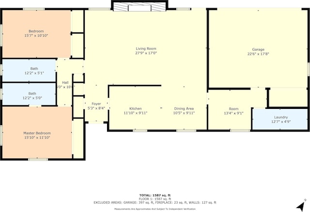 201 Randy Dr, Woodway, TX 76712 - floor plan / room layout