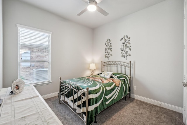 16001 Gladewater Ter, Prosper, TX 75078 - carpeted bedroom with baseboards and a ceiling fan