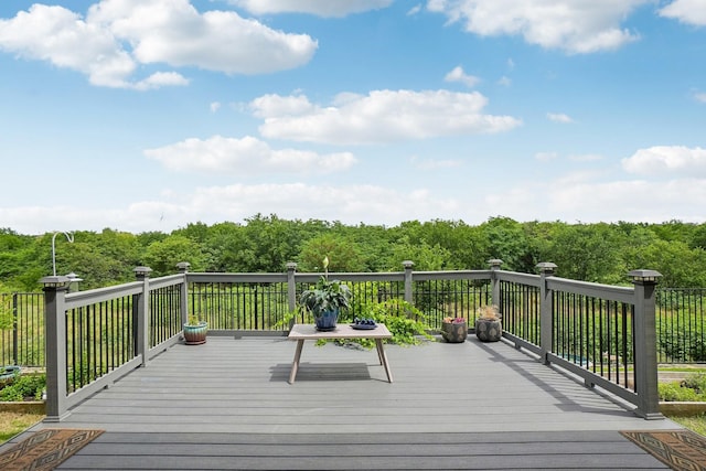 16001 Gladewater Ter, Prosper, TX 75078 - wooden deck with a forest view