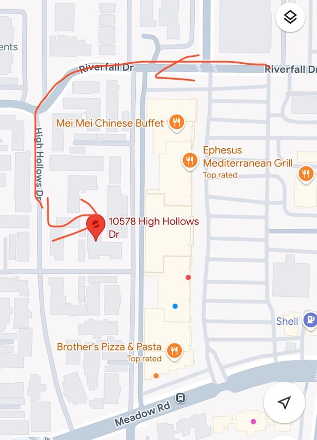 10578 High Hollows Dr Unit 166, Dallas, TX 75230 - map / location