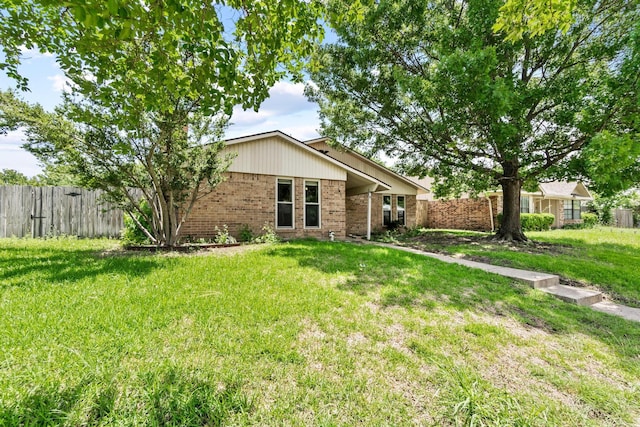 4006 Fletcher Dr, Garland, TX 75044 - view of front facade with brick siding