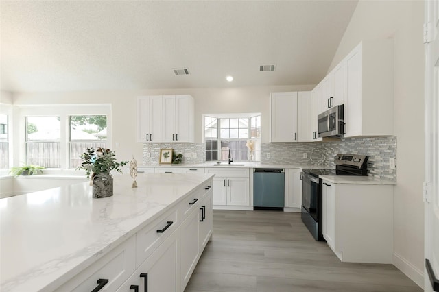 811 Chittamwood Ln, Allen, TX 75002 - kitchen with appliances with stainless steel finishes, a sink, tasteful backsplash, light wood-style flooring, and recessed lighting