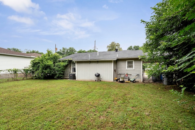 5340 Bourquin St, Dallas, TX 75210 - back of house with central AC