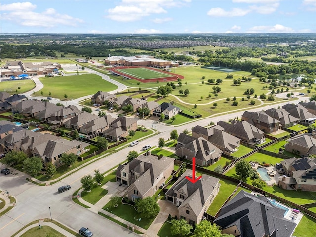 123 Deverson Dr, Rockwall, TX 75087 - aerial view of property's location with nearby suburban area