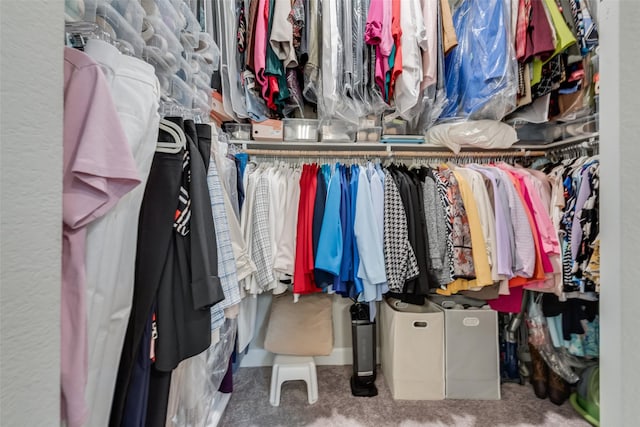 2208 Clancy Dr, Northlake, TX 76247 - spacious closet featuring carpet flooring