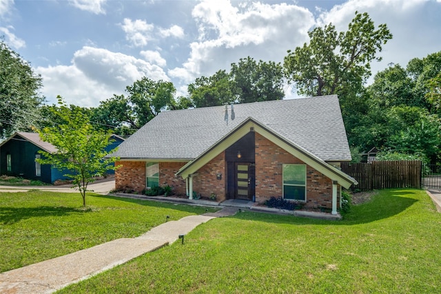 3964 Lost Creek Dr, Dallas, TX 75224 - view of front of property with brick siding and roof with shingles