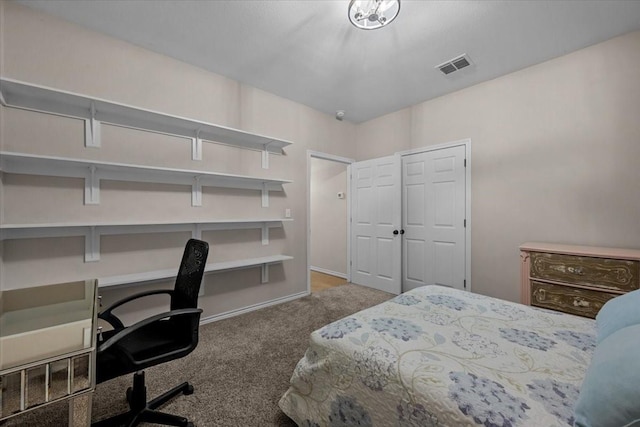 114 Deer Run, Moody, TX 76557 - bedroom featuring carpet flooring, an office area, and baseboards