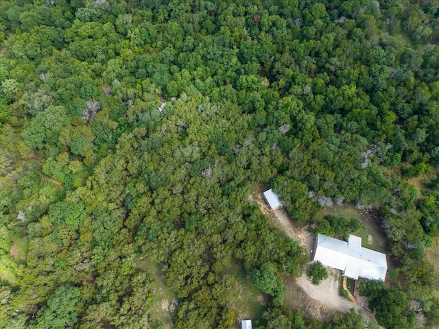114 Deer Run, Moody, TX 76557 - aerial overview of property's location featuring a heavily wooded area