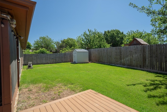14137 Playa Trl, Fort Worth, TX 76052 - view of yard featuring a wooden deck