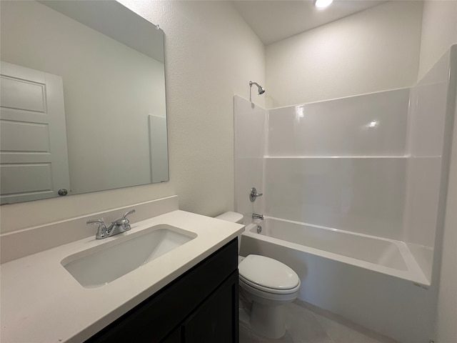 4049 Rimfire Rd, Waco, TX 76705 - full bathroom with toilet, vanity, and bathing tub / shower combination