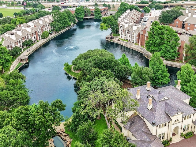 7 Duncannon Ct, Dallas, TX 75225 - drone / aerial view of a large body of water and a notable bridge