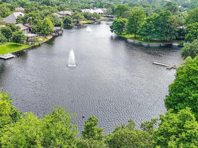 7 Duncannon Ct, Dallas, TX 75225 - bird's eye view of a nearby body of water