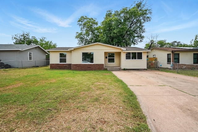 1942 Woodard St, Abilene, TX 79605 - single story home with concrete driveway