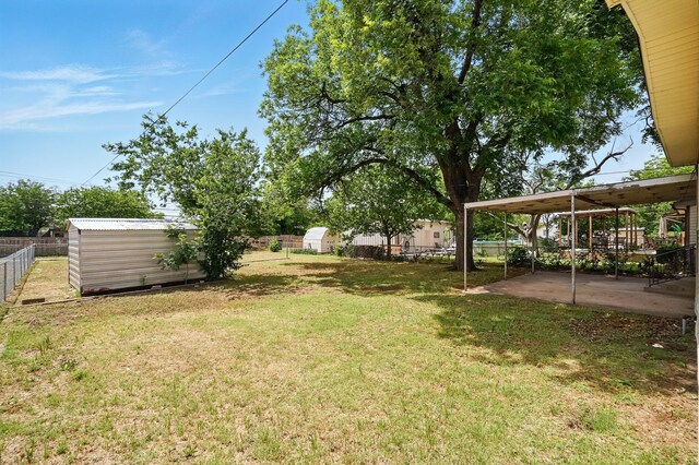 1942 Woodard St, Abilene, TX 79605 - view of yard featuring a patio