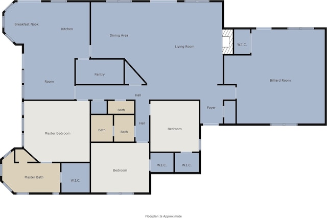 1604 Oak Hollow Dr, Woodway, TX 76712 - property floor plan