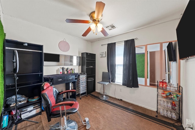 1012 Hatton St, Waco, TX 76704 - office space featuring ceiling fan