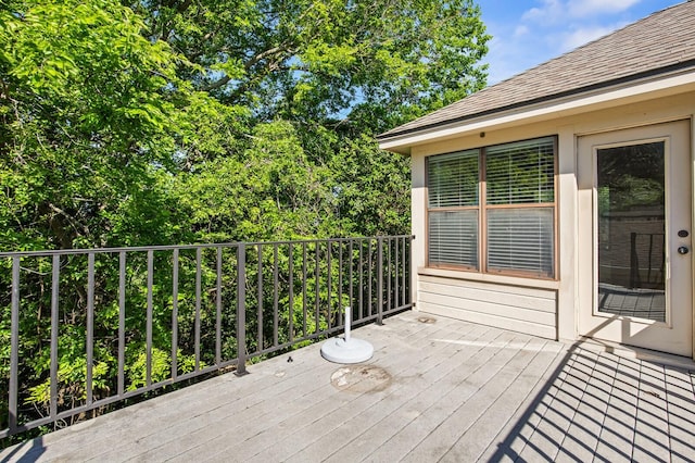 3410 Timbermill Rd, Waco, TX 76710 - view of wooden terrace