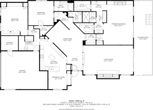 3410 Timbermill Rd, Waco, TX 76710 - property floor plan