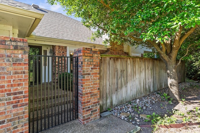 3410 Timbermill Rd, Waco, TX 76710 - view of gate