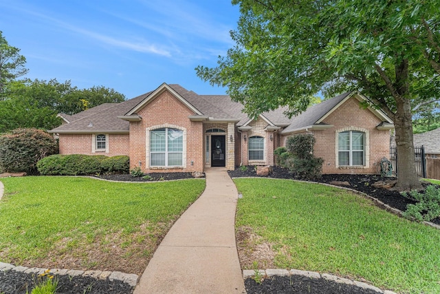 2005 Timber Cove Ct, Weatherford, TX 76087 - view of front of property with brick siding and roof with shingles