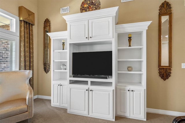 1300 Enchanted Rock Cir, Waco, TX 76712 - living area featuring light colored carpet and baseboards
