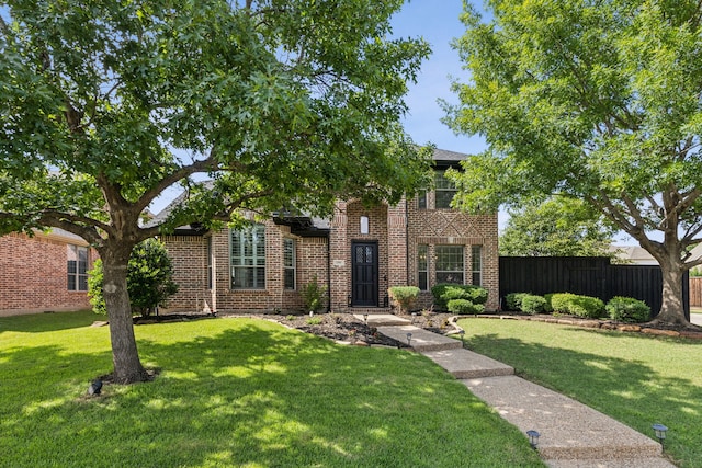 2398 April Sound Ln, Frisco, TX 75033 - view of front of house with brick siding