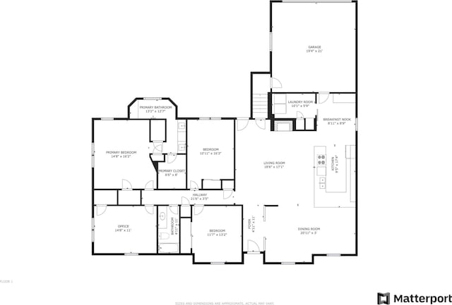 3100 Jomar Dr, Plano, TX 75075 - property floor plan