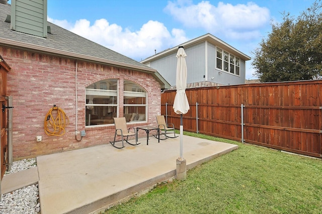 1689 Big Bend Dr, Lewisville, TX 75077 - view of patio
