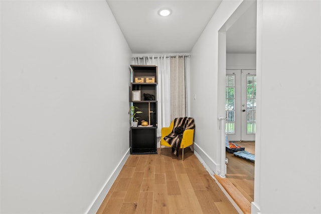 3412 Regal, Mesquite, TX 75149 - hall with light wood finished floors and baseboards