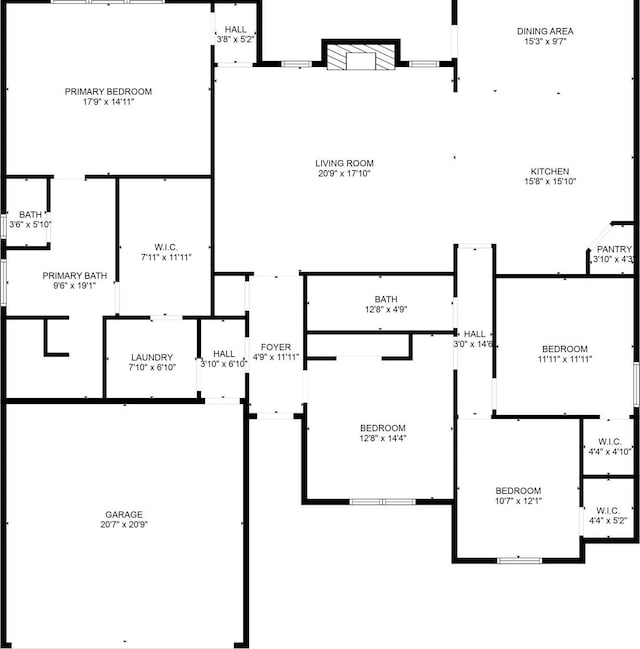 906 Joshua Ct, Granbury, TX 76048 - home floor plan