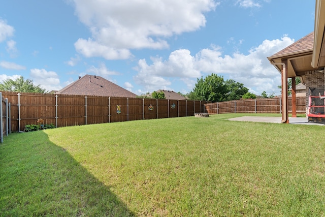 906 Joshua Ct, Granbury, TX 76048 - view of yard featuring a patio area