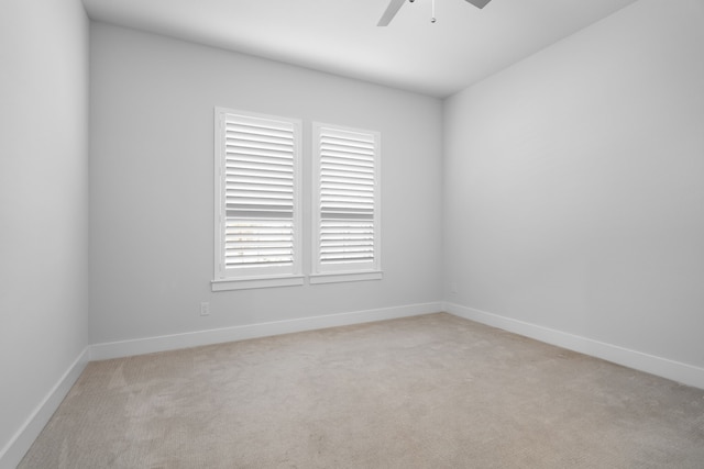 124 Craigmore Dr, Argyle, TX 76226 - unfurnished room featuring ceiling fan, light carpet, and baseboards