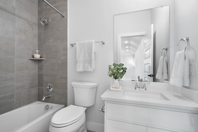 124 Craigmore Dr, Argyle, TX 76226 - full bathroom with vanity and tub / shower combination