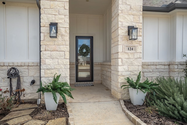 124 Craigmore Dr, Argyle, TX 76226 - property entrance featuring stone siding