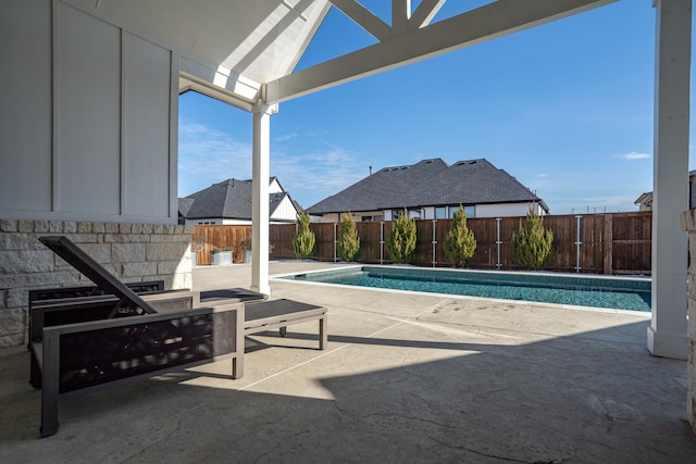 124 Craigmore Dr, Argyle, TX 76226 - view of pool with a patio and a fenced backyard
