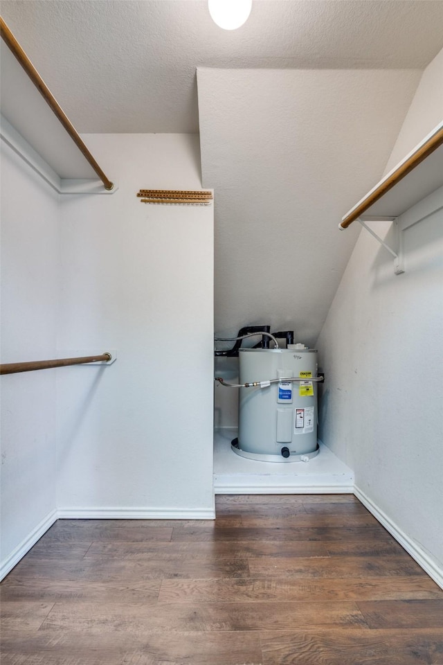 1112 Forest Creek St, Benbrook, TX 76126 - utility room with strapped water heater