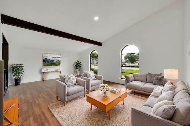 3008 Lindbergh Dr, Dallas, TX 75228 - living area with dark wood-style floors and recessed lighting